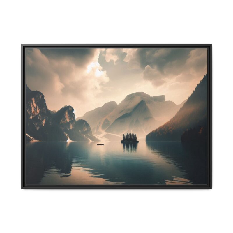 Serene Lake Canvas